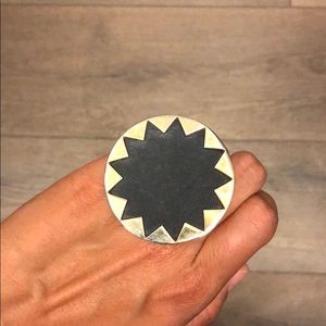 House of Harlow Starburst Ring Size 6